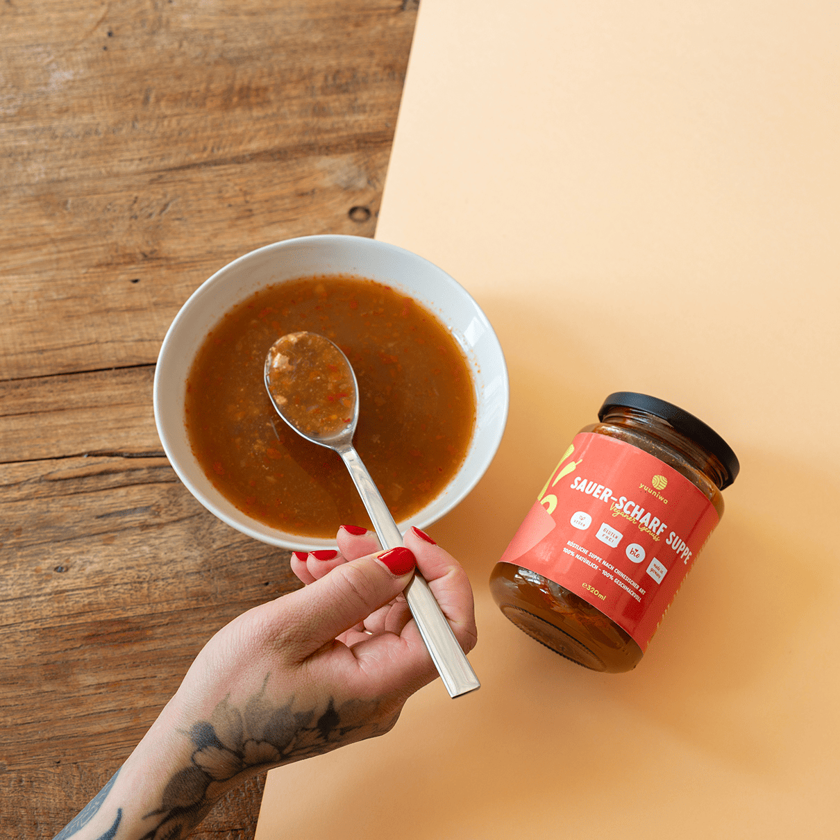Sauer-Scharf Suppe