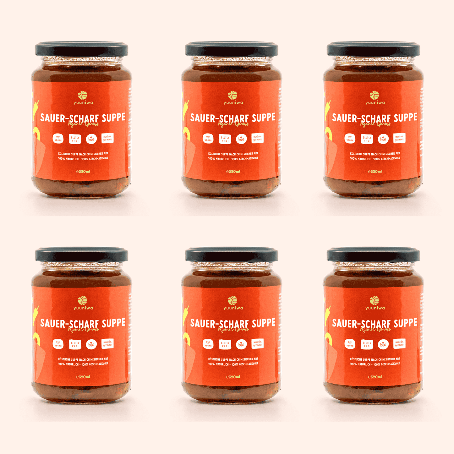 Soup Lover 6-Sauer-Scharf-Pack – yuuniwa
